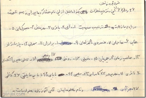 به ترتیب صمیمیت